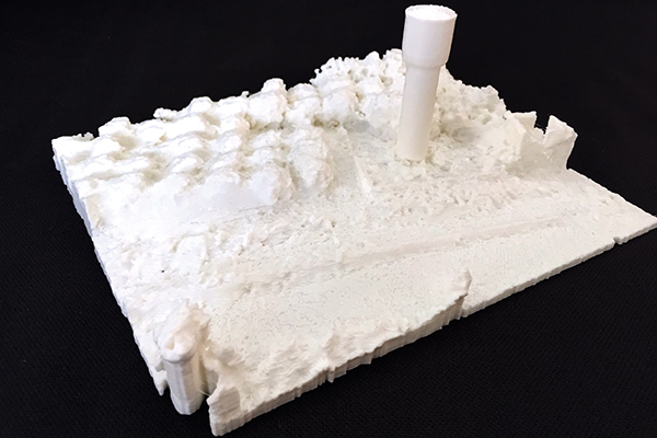 Rilievo topografico in 3d