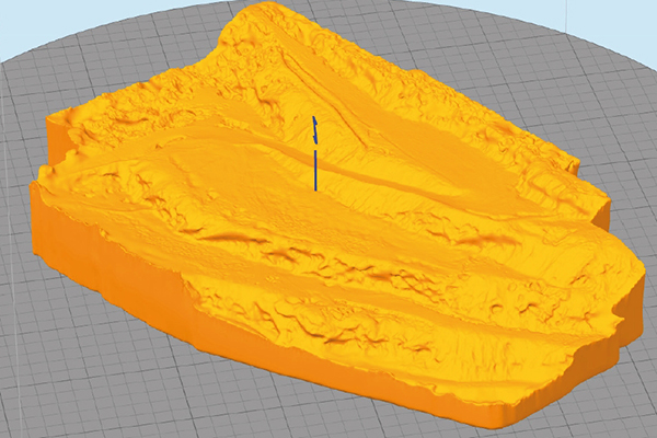 Rilievo topografico in 3d