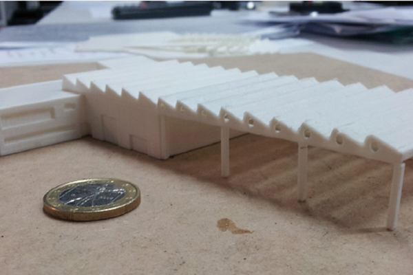 Edificio industriale in PLA