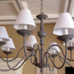Elementi decorativi per lampadario in PLA