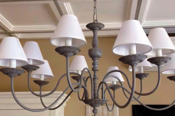 Elementi decorativi per lampadario in PLA